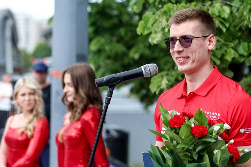 Volleyball. Aleja Gwiazd Siatkowki. Unveiling of commemorative plaques. 22.05.2026