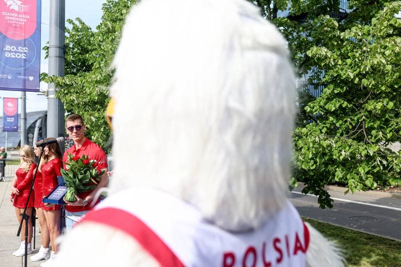 Volleyball. Aleja Gwiazd Siatkowki. Unveiling of commemorative plaques. 22.05.2026