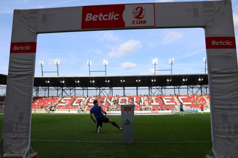 Football. Betclic 2 Liga. Zaglebie Sosnowiec - KKS Kalisz. 22.05.2026
