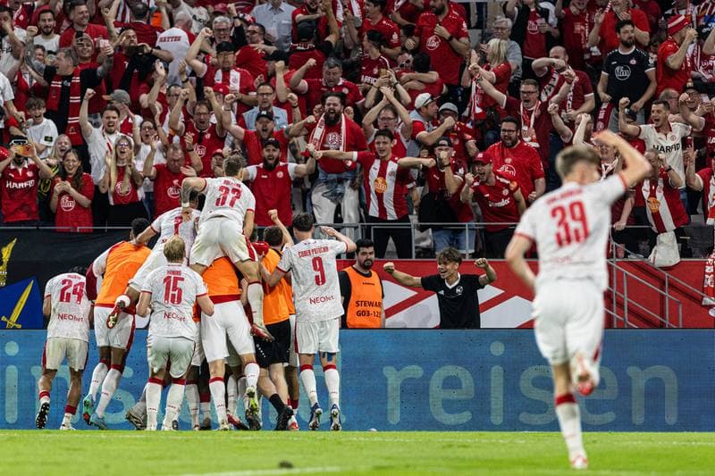 Football. 2.Bundesliga. Rot-Weiss Essen - SpVgg Greuther Furth. 22.05.2026