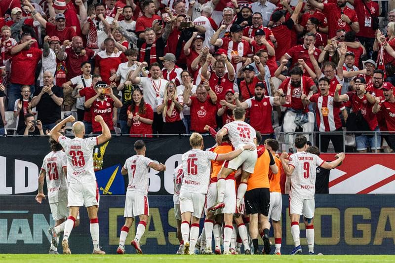 Football. 2.Bundesliga. Rot-Weiss Essen - SpVgg Greuther Furth. 22.05.2026