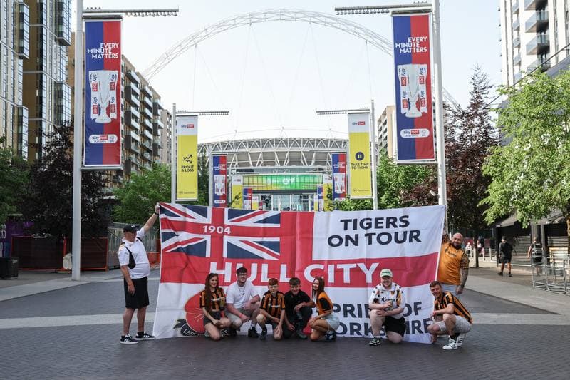 Football. Sky Bet Championship. Hull City - Middlesbrough. 23.05.2026
