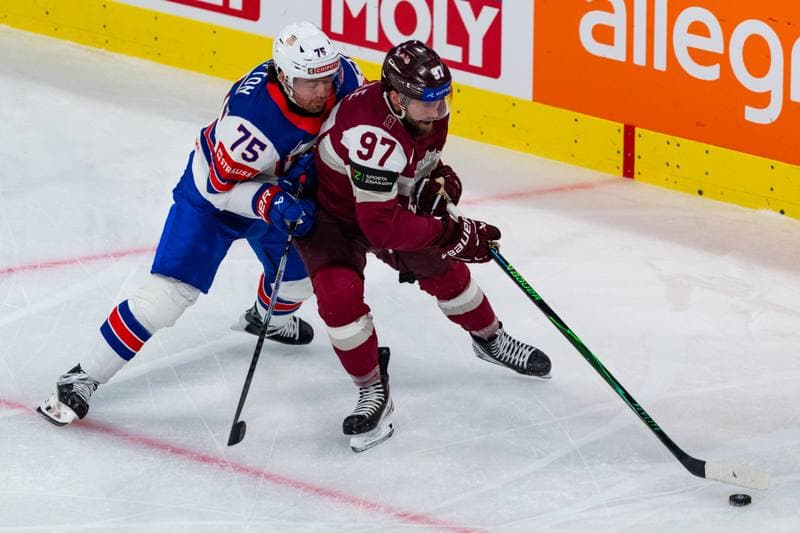 Ice Hockey. IIHF Ice Hockey World Championship. Latvia - United States. 23.05.2026