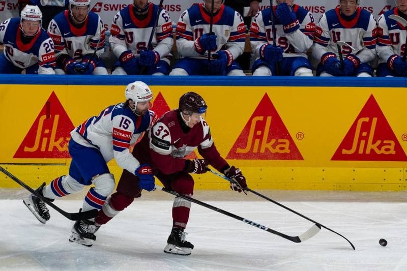 Ice Hockey. IIHF Ice Hockey World Championship. Latvia - United States. 23.05.2026