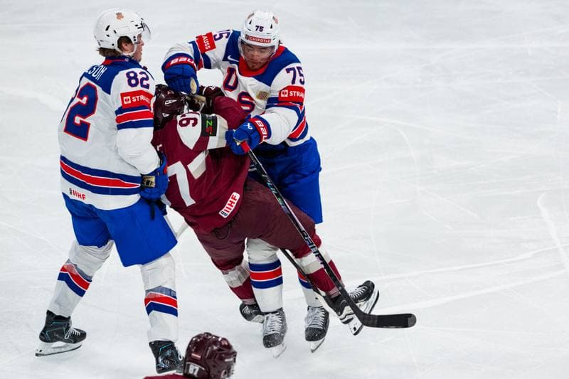 Ice Hockey. IIHF Ice Hockey World Championship. Latvia - United States. 23.05.2026