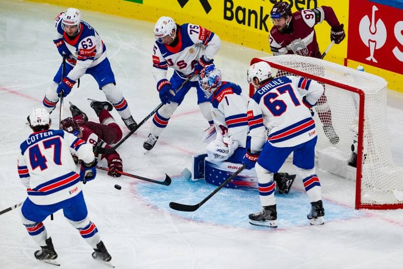 Ice Hockey. IIHF Ice Hockey World Championship. Latvia - United States. 23.05.2026