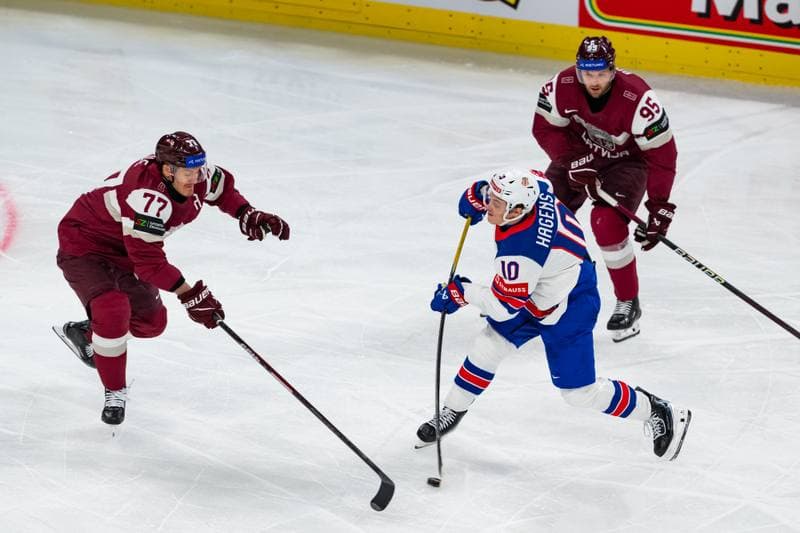 Ice Hockey. IIHF Ice Hockey World Championship. Latvia - United States. 23.05.2026
