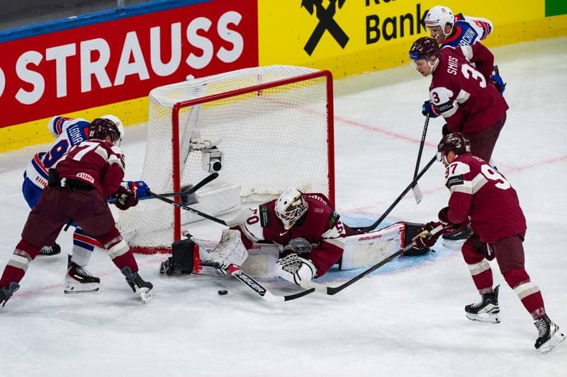 Ice Hockey. IIHF Ice Hockey World Championship. Latvia - United States. 23.05.2026