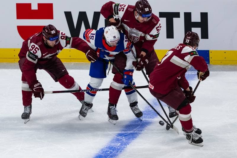Ice Hockey. IIHF Ice Hockey World Championship. Latvia - United States. 23.05.2026