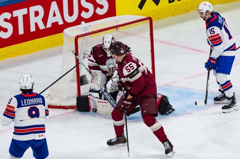 Ice Hockey. IIHF Ice Hockey World Championship. Latvia - United States. 23.05.2026