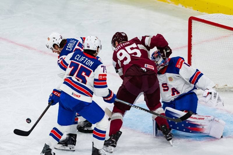 Ice Hockey. IIHF Ice Hockey World Championship. Latvia - United States. 23.05.2026