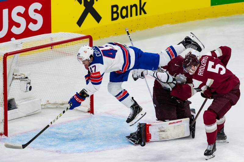 Ice Hockey. IIHF Ice Hockey World Championship. Latvia - United States. 23.05.2026