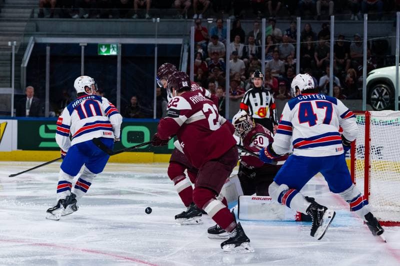 Ice Hockey. IIHF Ice Hockey World Championship. Latvia - United States. 23.05.2026