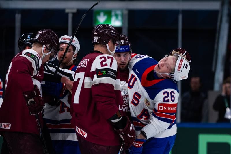 Ice Hockey. IIHF Ice Hockey World Championship. Latvia - United States. 23.05.2026