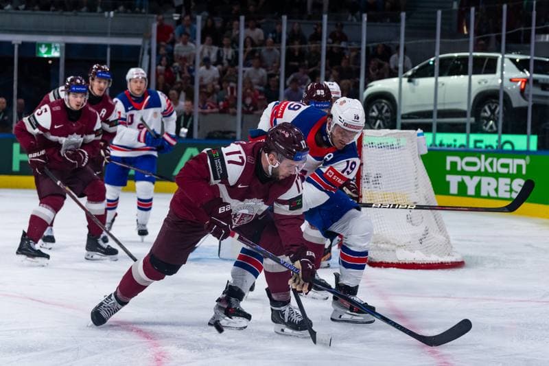 Ice Hockey. IIHF Ice Hockey World Championship. Latvia - United States. 23.05.2026
