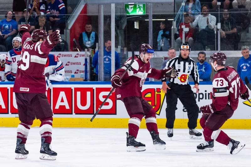 Ice Hockey. IIHF Ice Hockey World Championship. Latvia - United States. 23.05.2026