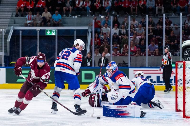Ice Hockey. IIHF Ice Hockey World Championship. Latvia - United States. 23.05.2026