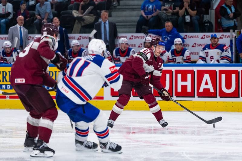 Ice Hockey. IIHF Ice Hockey World Championship. Latvia - United States. 23.05.2026