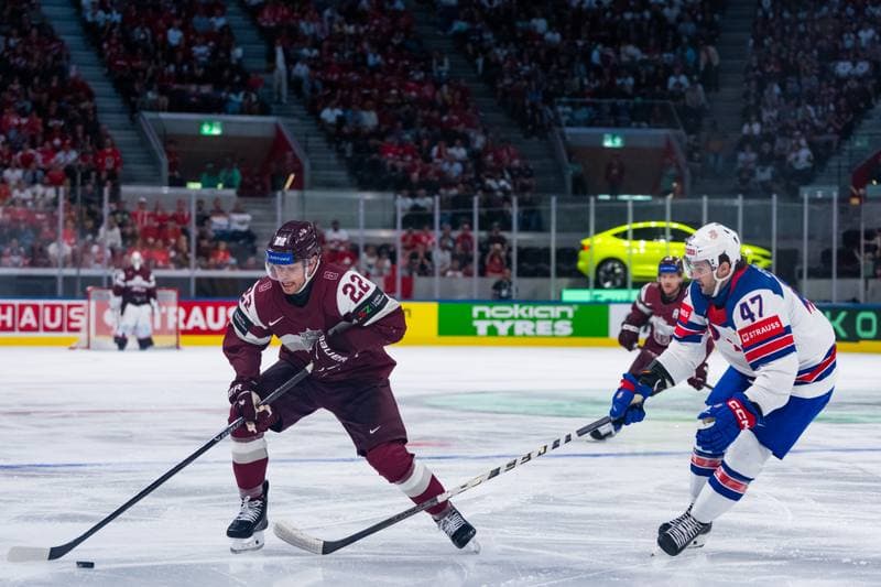 Ice Hockey. IIHF Ice Hockey World Championship. Latvia - United States. 23.05.2026