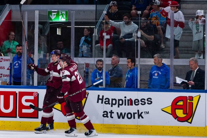 Ice Hockey. IIHF Ice Hockey World Championship. Latvia - United States. 23.05.2026