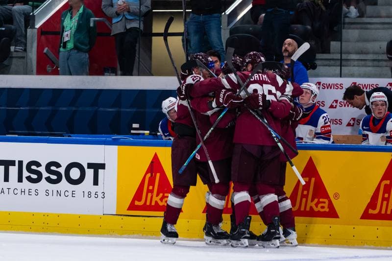 Ice Hockey. IIHF Ice Hockey World Championship. Latvia - United States. 23.05.2026