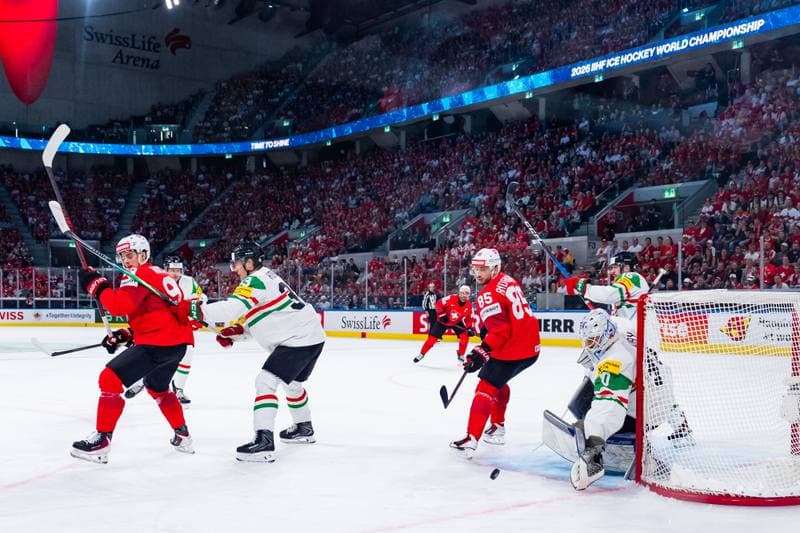 Ice Hockey. IIHF Ice Hockey World Championship. Switzerland - Hungary. 23.05.2026