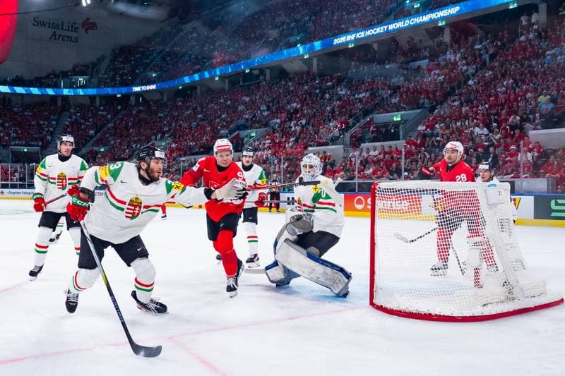 Ice Hockey. IIHF Ice Hockey World Championship. Switzerland - Hungary. 23.05.2026