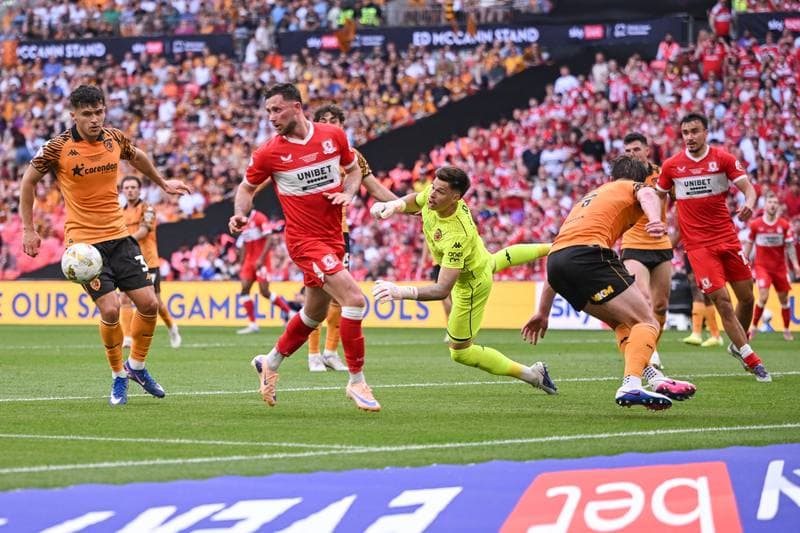 Football. Sky Bet Championship. Hull City - Middlesbrough. 23.05.2026