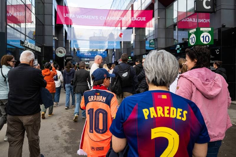 Football. UEFA Women's Champions League Final. Barcelona - Lyon. 23.05.2026