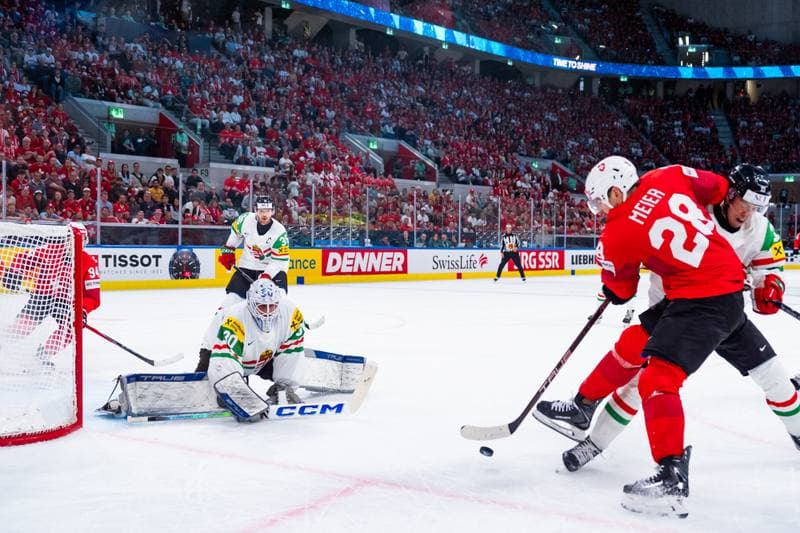 Ice Hockey. IIHF Ice Hockey World Championship. Switzerland - Hungary. 23.05.2026