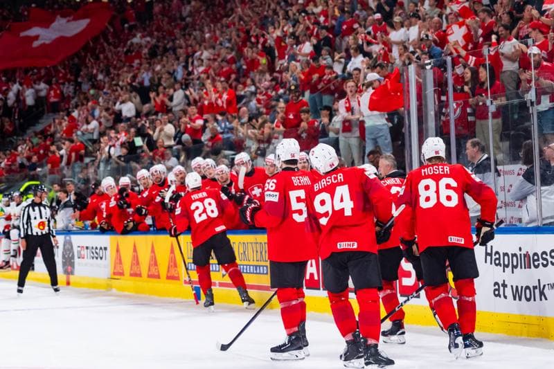 Ice Hockey. IIHF Ice Hockey World Championship. Switzerland - Hungary. 23.05.2026
