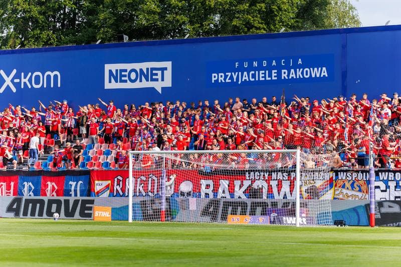 Football. PKO BP Ekstraklasa. Rakow Czestochowa - Arka Gdynia. 23.05.2026