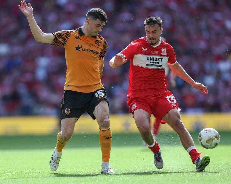 Football. Sky Bet Championship. Hull City - Middlesbrough. 23.05.2026