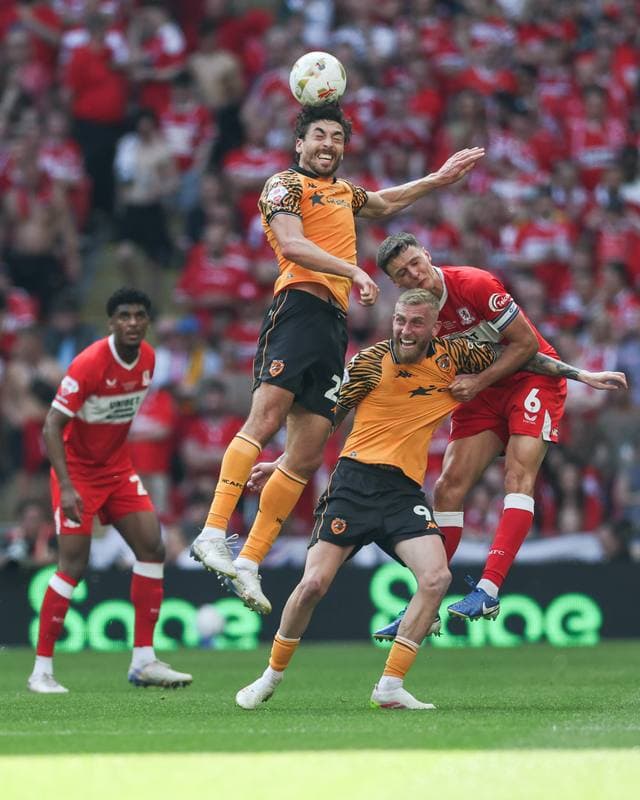Football. Sky Bet Championship. Hull City - Middlesbrough. 23.05.2026