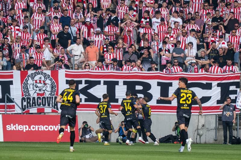 Football. PKO BP Ekstraklasa. Cracovia - Korona Kielce. 23.05.2026