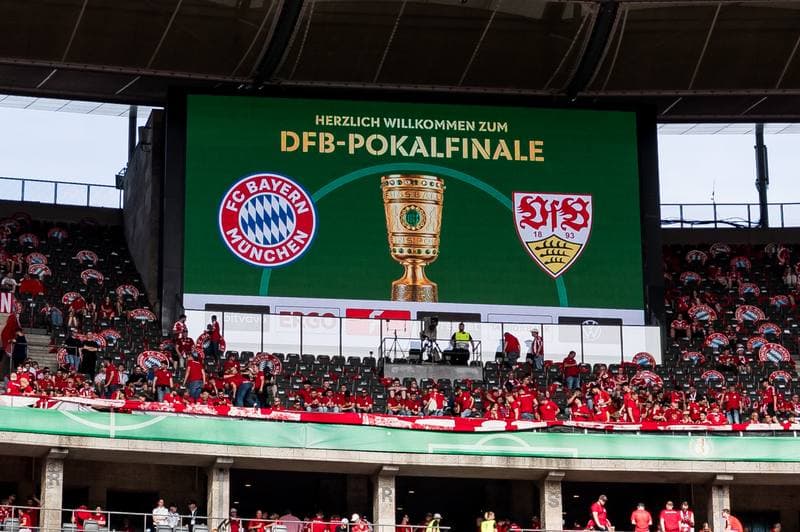 Football. DFB Pokal Final. FC Bayern Munchen - VfB Stuttgart. 23.05.2026