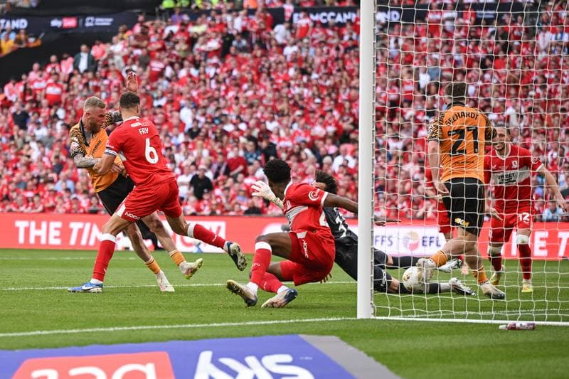 Football. Sky Bet Championship. Hull City - Middlesbrough. 23.05.2026
