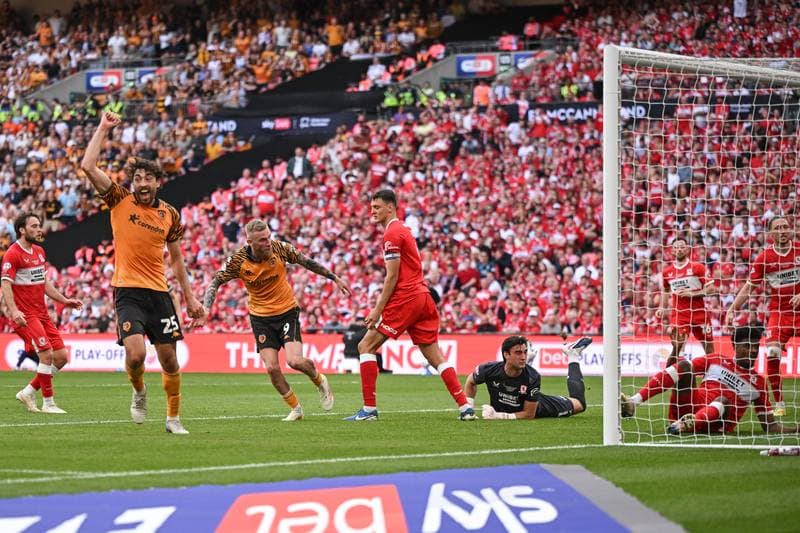 Football. Sky Bet Championship. Hull City - Middlesbrough. 23.05.2026