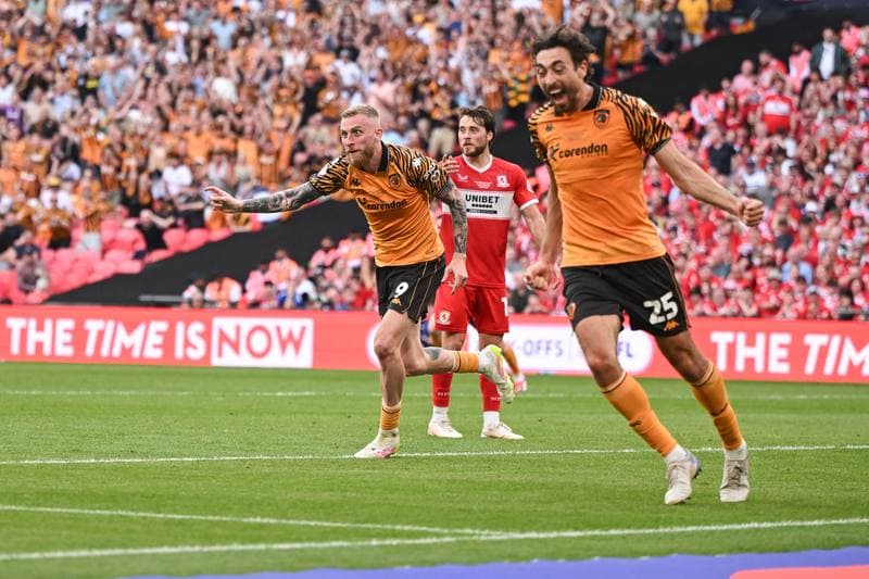 Football. Sky Bet Championship. Hull City - Middlesbrough. 23.05.2026