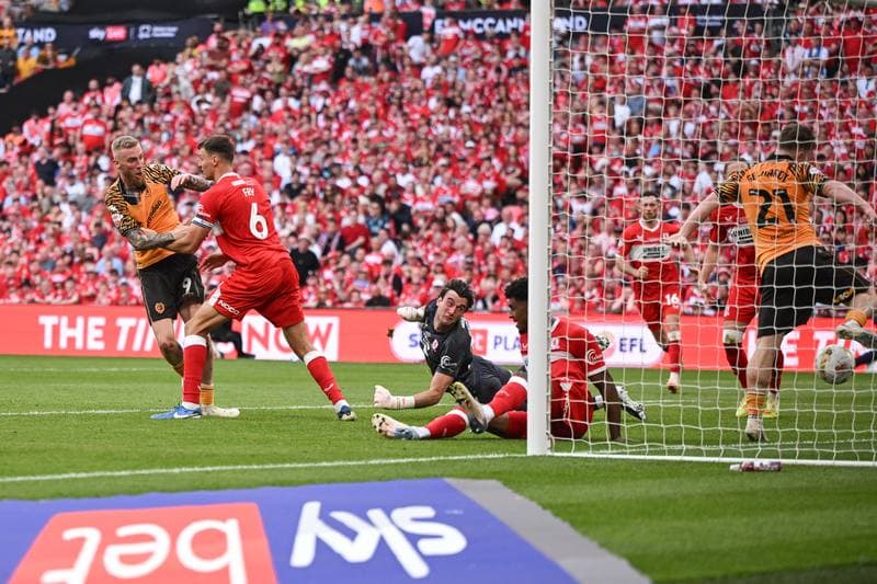 Football. Sky Bet Championship. Hull City - Middlesbrough. 23.05.2026
