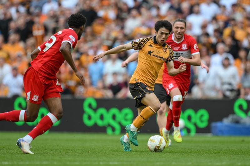 Football. Sky Bet Championship. Hull City - Middlesbrough. 23.05.2026