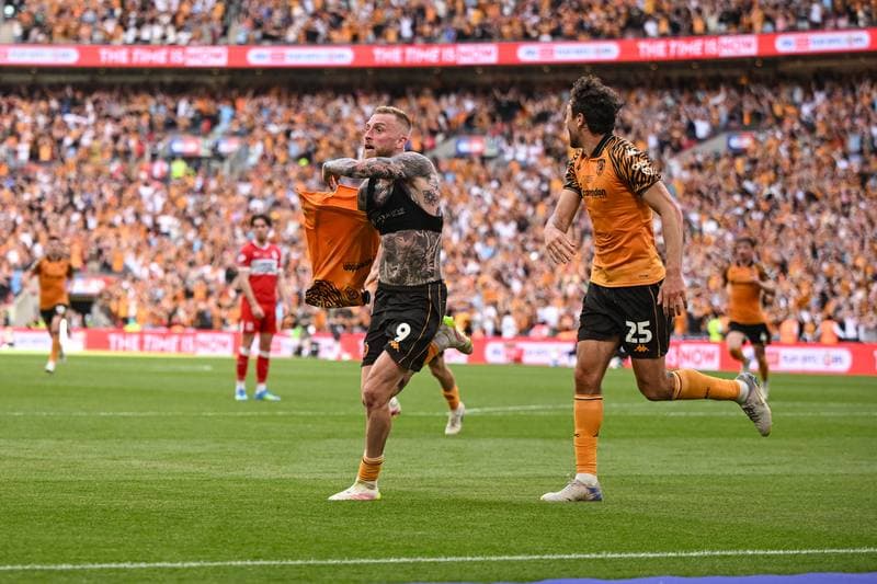 Football. Sky Bet Championship. Hull City - Middlesbrough. 23.05.2026
