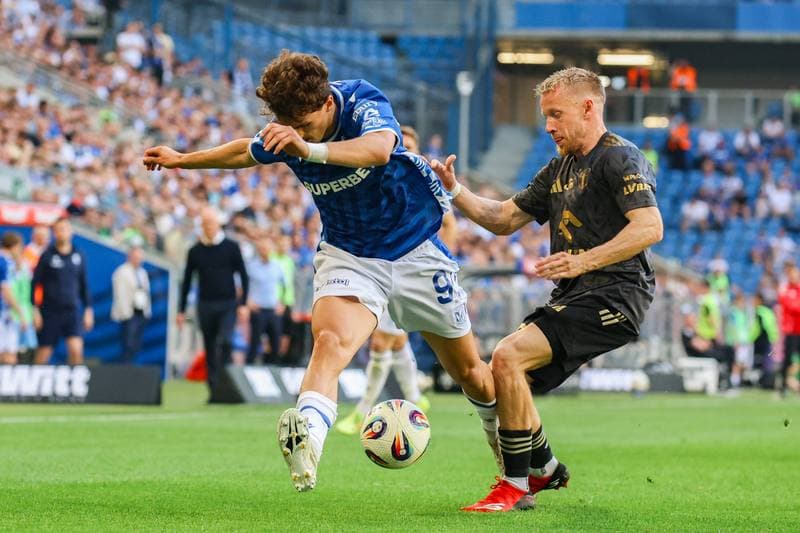 Football. PKO BP Ekstraklasa. Lech Poznan - Wisla Plock. 23.05.2026