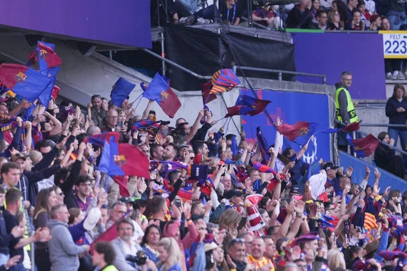 Football. UEFA Women's Champions League Final. FC Barcelona Femeni - OL Lyonnes. 23.05.2026