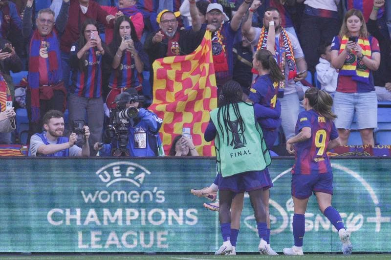 Football. UEFA Women's Champions League Final. FC Barcelona Femeni - OL Lyonnes. 23.05.2026