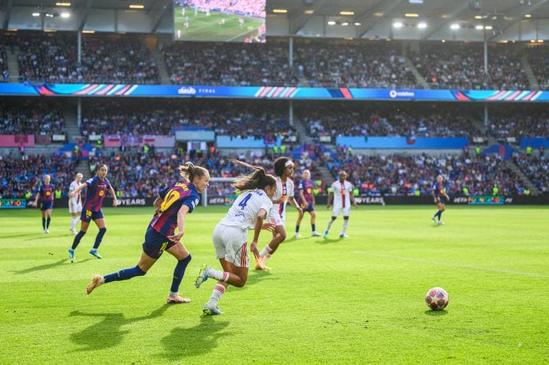 Football. UEFA Women's Champions League Final. Barcelona - Lyon. 23.05.2026