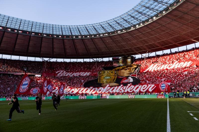 Football. DFB Pokal Final. FC Bayern Munchen - VfB Stuttgart. 23.05.2026