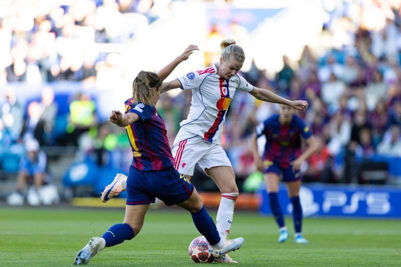 Football. UEFA Women's Champions League Final. Barcelona - OL Lyonnes. 23.05.2026