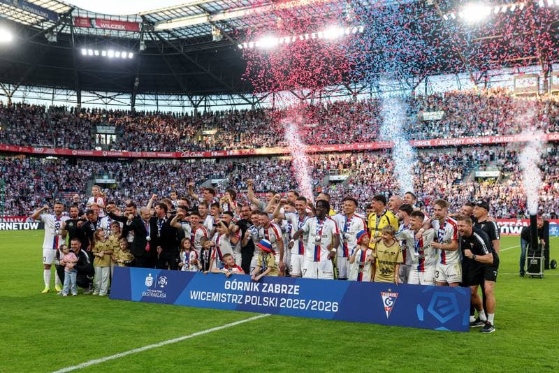 Football. PKO BP Ekstraklasa. Gornik Zabrze - Radomiak Radom. 23.05.2026