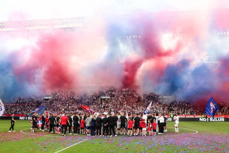 Football. PKO BP Ekstraklasa. Gornik Zabrze - Radomiak Radom. 23.05.2026